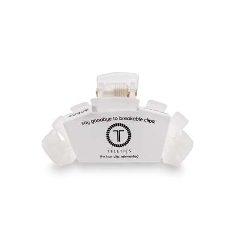 Classic Coconut White Tiny Claw Clip
