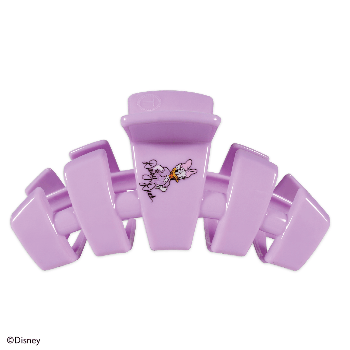 TELETIES - Classic Daisy Duck Large Hair Clip in Purple - Large