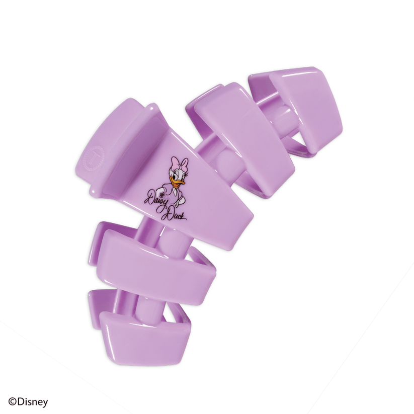 TELETIES - Classic Daisy Duck Large Hair Clip in Purple - Large - Image 2