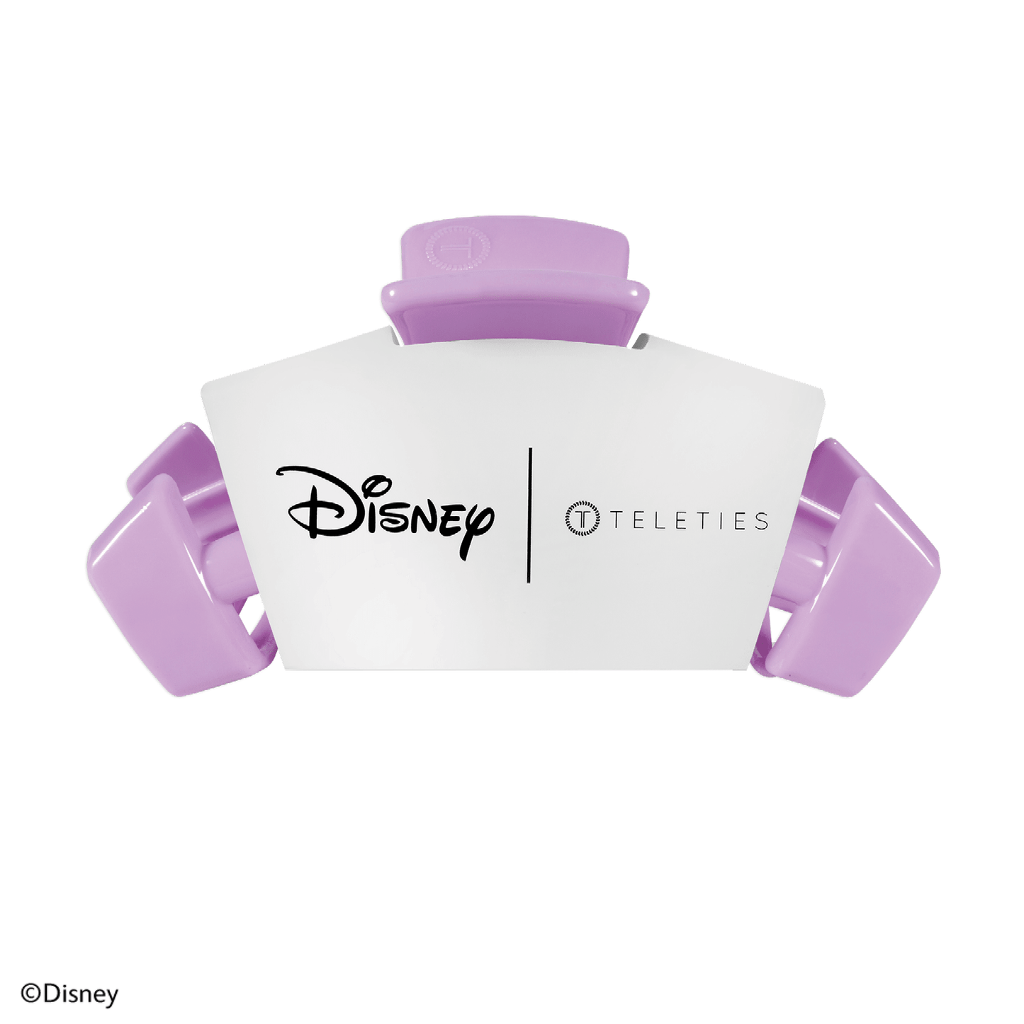 TELETIES - Classic Daisy Duck Medium Hair Clip in Purple - Medium