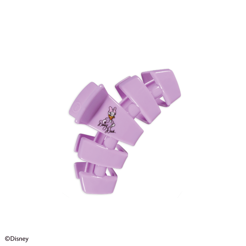 TELETIES - Classic Daisy Duck Small Hair Clip in Purple - Small - Image 2
