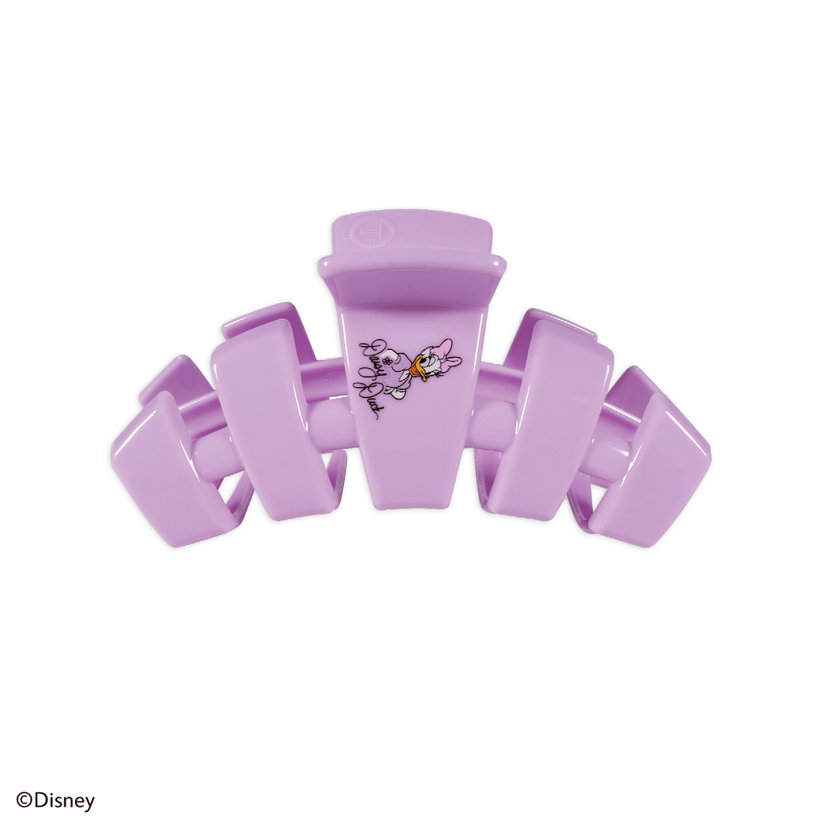 TELETIES - Classic Daisy Duck Small Hair Clip in Purple - Small - Image 1