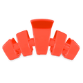 Classic Darty Large Claw Clip
                in Orange Coral Neon - Large
            