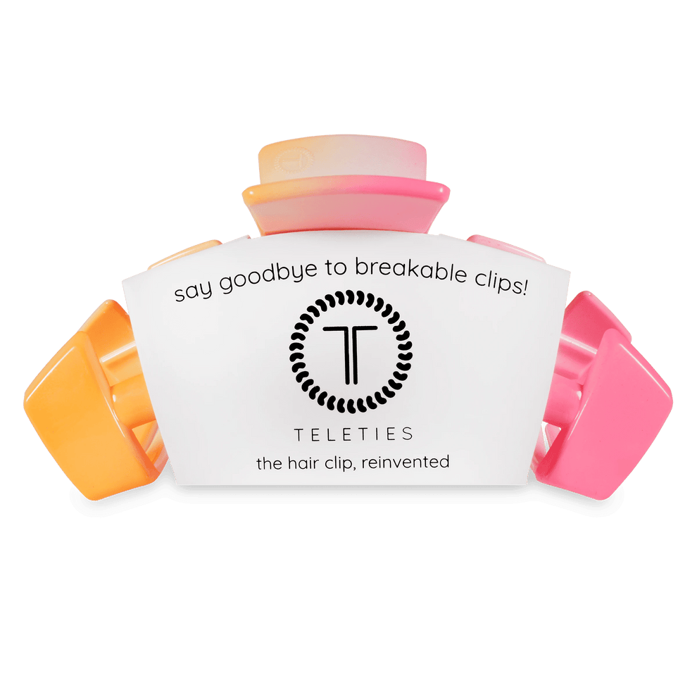 Classic Day Rave Large Claw Clip - Hair Clips - TELETIES
