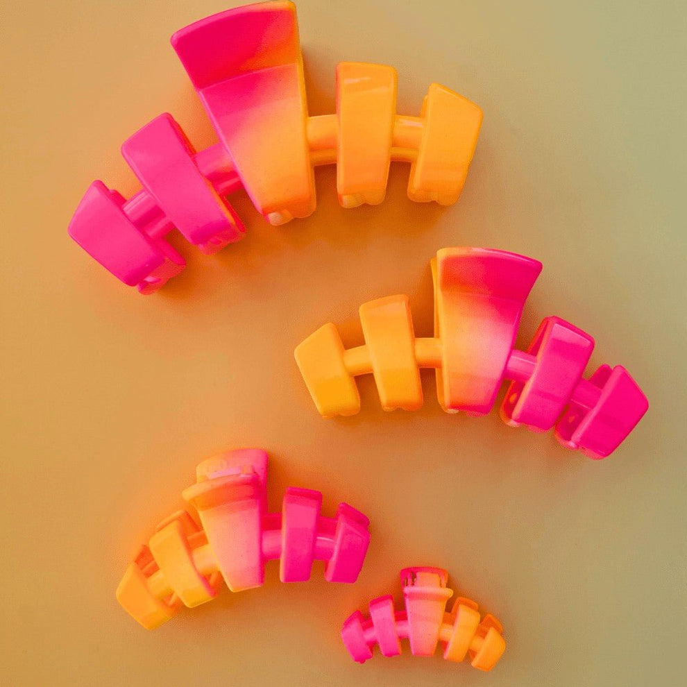 Classic Day Rave Medium Claw Clip - Hair Clips - TELETIES
