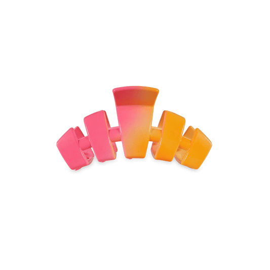 Classic Day Rave Tiny Hair Clip in Orange Pink - Tiny