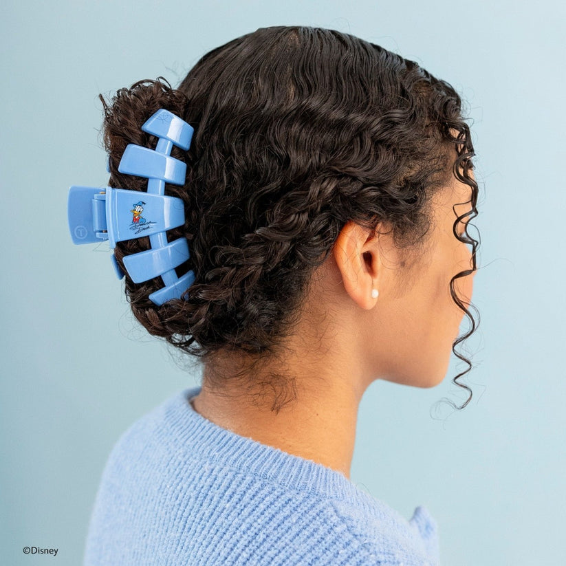 TELETIES - Classic Donald Duck Large Hair Clip in Blue - Large - Image 4