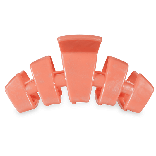 Classic Dreamsicle Large Hair Clip in Orange - Large