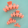 TELETIES - Classic Dreamsicle Medium Hair Clip in Orange - Medium - Image - 4