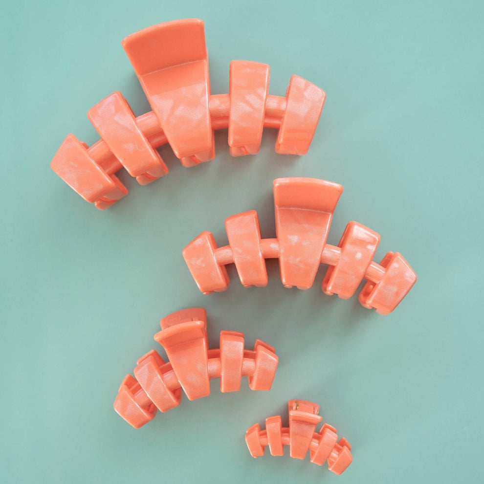 Classic Dreamsicle Small Hair Clip - Hair Clips - TELETIES
