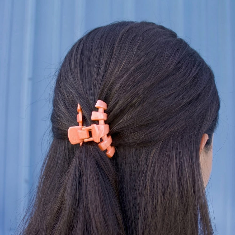 Classic Dreamsicle Tiny Claw Clip - Hair Clips - TELETIES
