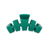TELETIES - Classic Fir Real Medium Hair Clip in Green - Medium - Image - 1