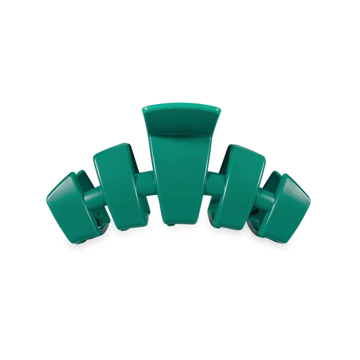 TELETIES - Classic Fir Real Medium Hair Clip in Green - Medium