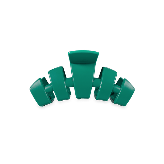 Classic Fir Real Small Hair Clip in Green - Small