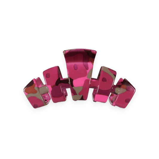 Classic Garden Glam Small Claw Clip
                in Pink - Small
              