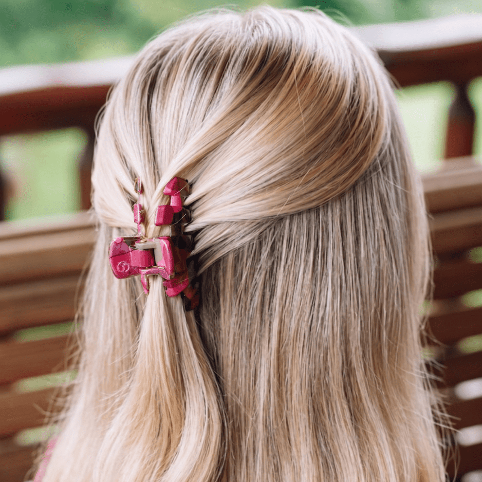 Classic Garden Glam Small Claw Clip - Hair Clips - TELETIES
