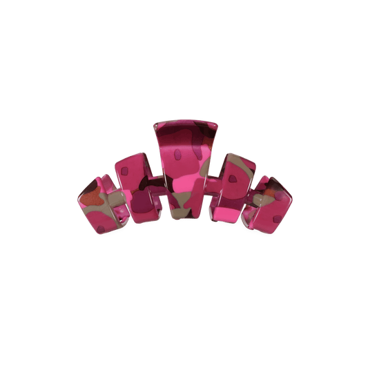 Classic Garden Glam Tiny Claw Clip
                in Pink - Tiny
              