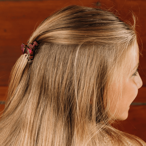 Classic Garden Glam Tiny Claw Clip