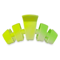 Classic Glow For It Large Claw Clip
                in Yellow Green - Large
            