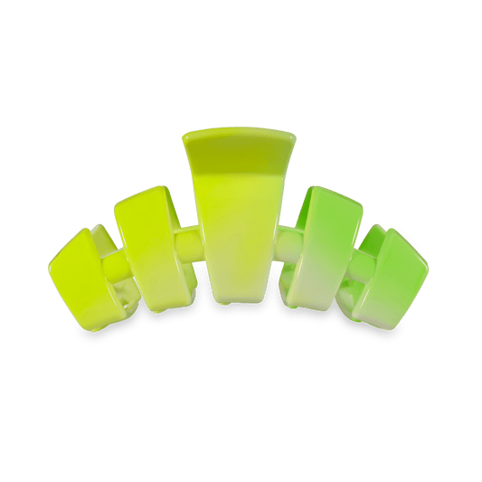 Classic Glow For It Medium Hair Clip in Yellow Green  - Medium