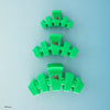 TELETIES - Classic Goofy Large Hair Clip in Green - Large - Image - 5