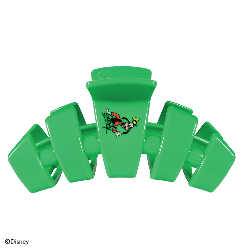 TELETIES - Classic Goofy Large Hair Clip in Green - Large - Image 1