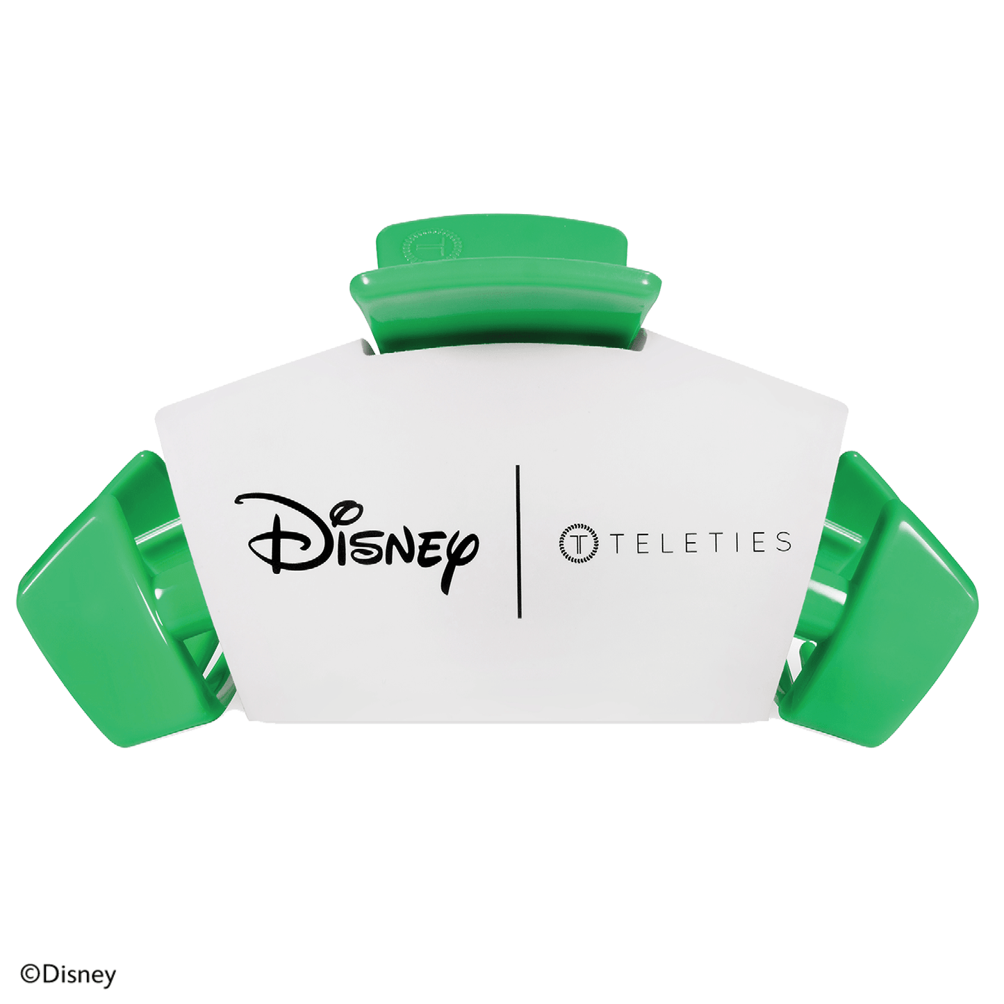TELETIES - Classic Goofy Large Hair Clip in Green - Large