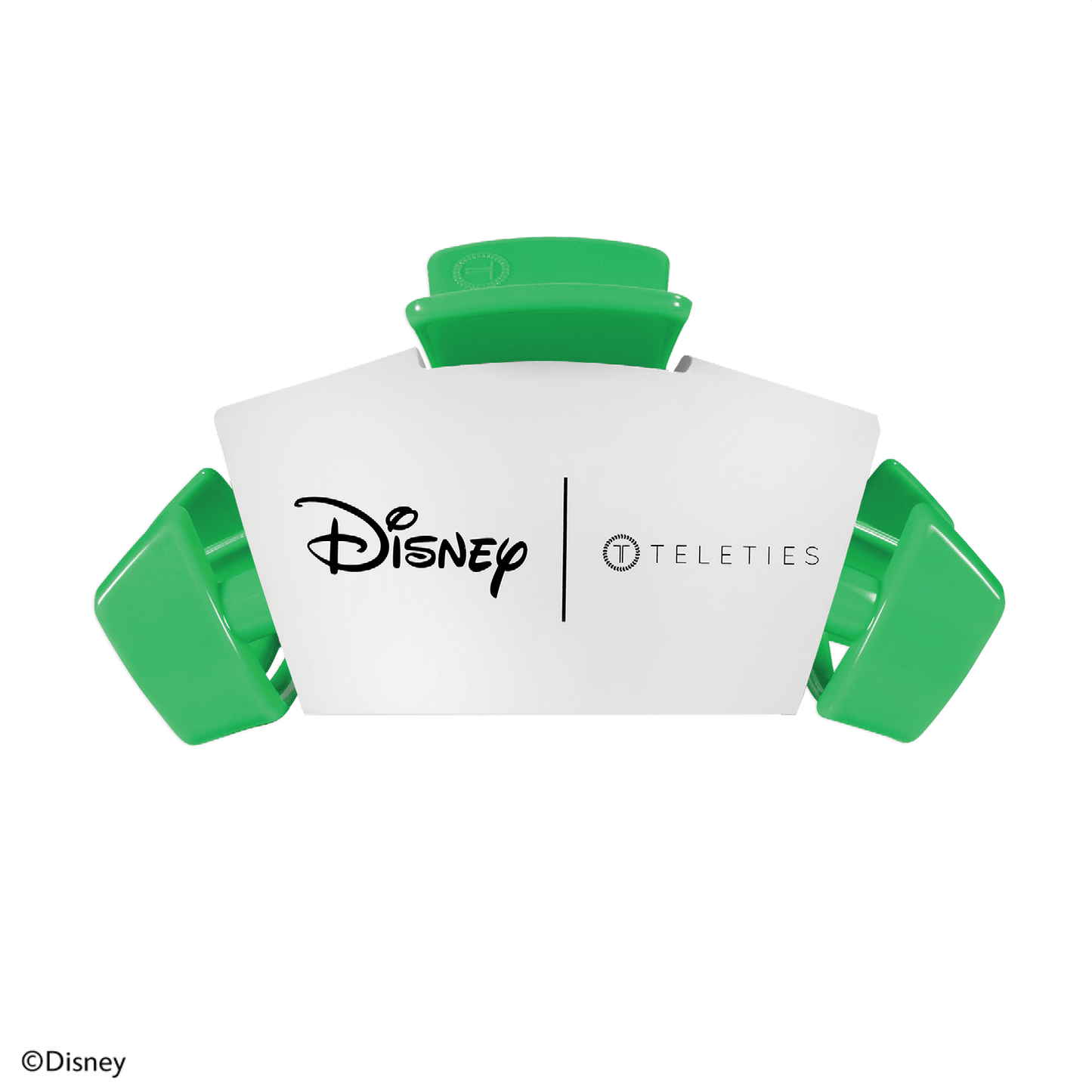 TELETIES - Classic Goofy Medium Hair Clip in Green - Medium