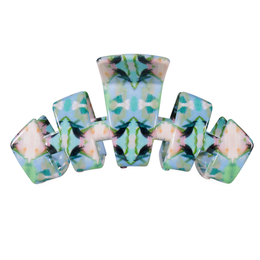 Classic Island House Large Claw Clip
                in Blue - Large
              