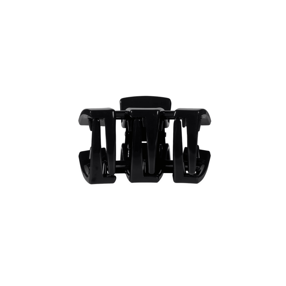 Classic Jet Black Petite Claw Clip - Hair Clips - TELETIES
