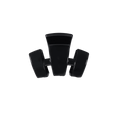 Classic Jet Black Petite Claw Clip
                in Black - Petite
            