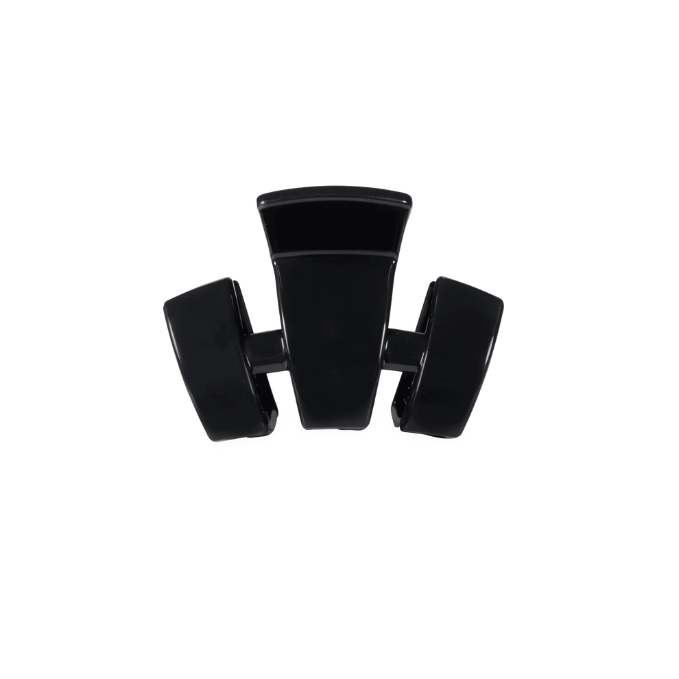 Classic Jet Black Petite Claw Clip - Hair Clips - TELETIES
