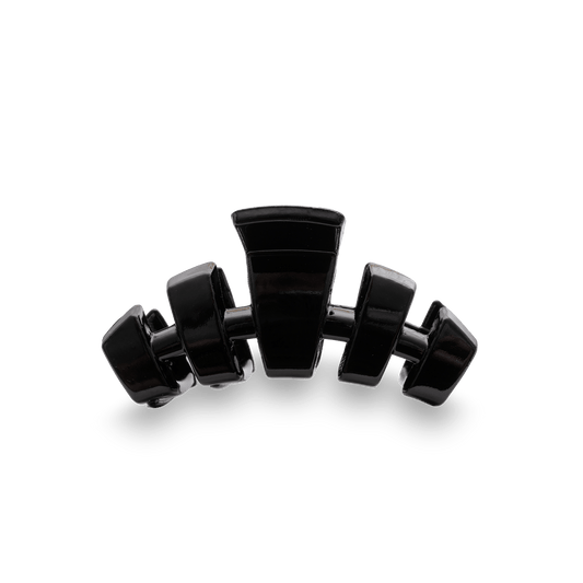Classic Jet Black Tiny Hair Clip in Black - Tiny