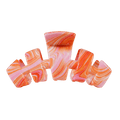 Classic Just Keep Swimming Large Claw Clip
                in Orange - Large
            