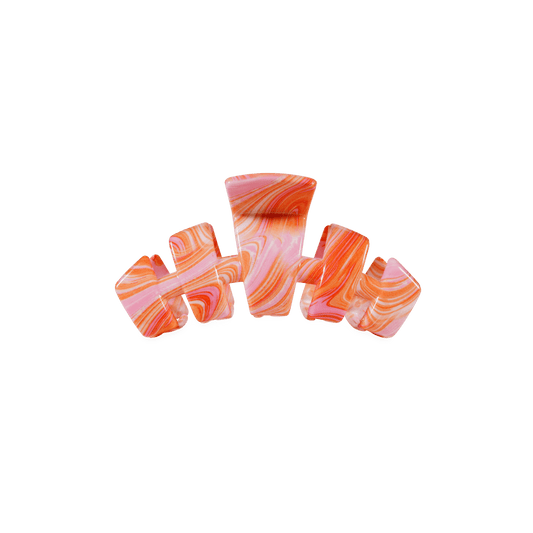 Classic Just Keep Swimming Tiny Claw Clip
                in Orange - Tiny
              