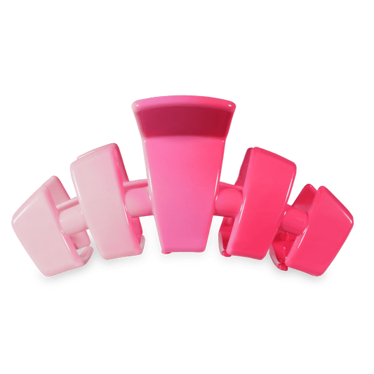 Classic Kiss & Tell Large Hair Clip in pink - Large