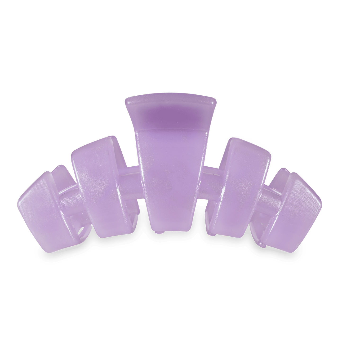TELETIES - Classic Lavender Mist Large Hair Clip in Purple - Large