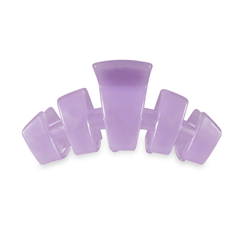 TELETIES - Classic Lavender Mist Medium Hair Clip in Purple - Medium - Image 1