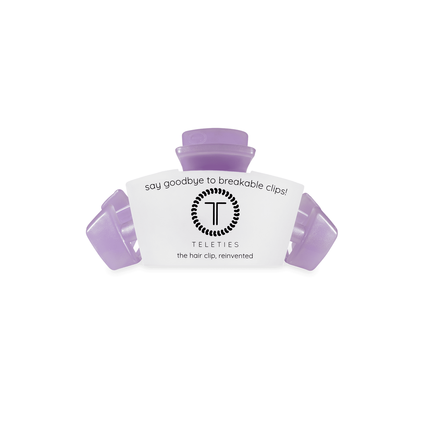 TELETIES - Classic Lavender Mist Tiny Hair Clip in Purple - Tiny