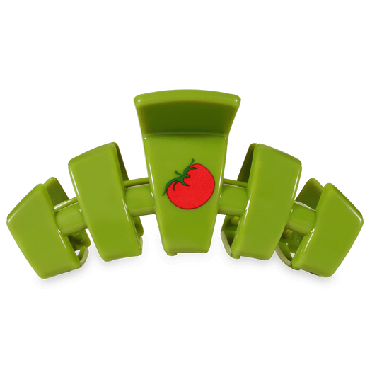 Classic Locally Grown Large Claw Clip in Green - Large