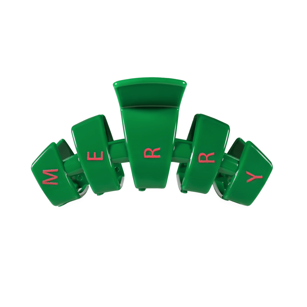Classic Merry Everything Medium Claw Clip - Hair Clips - TELETIES
