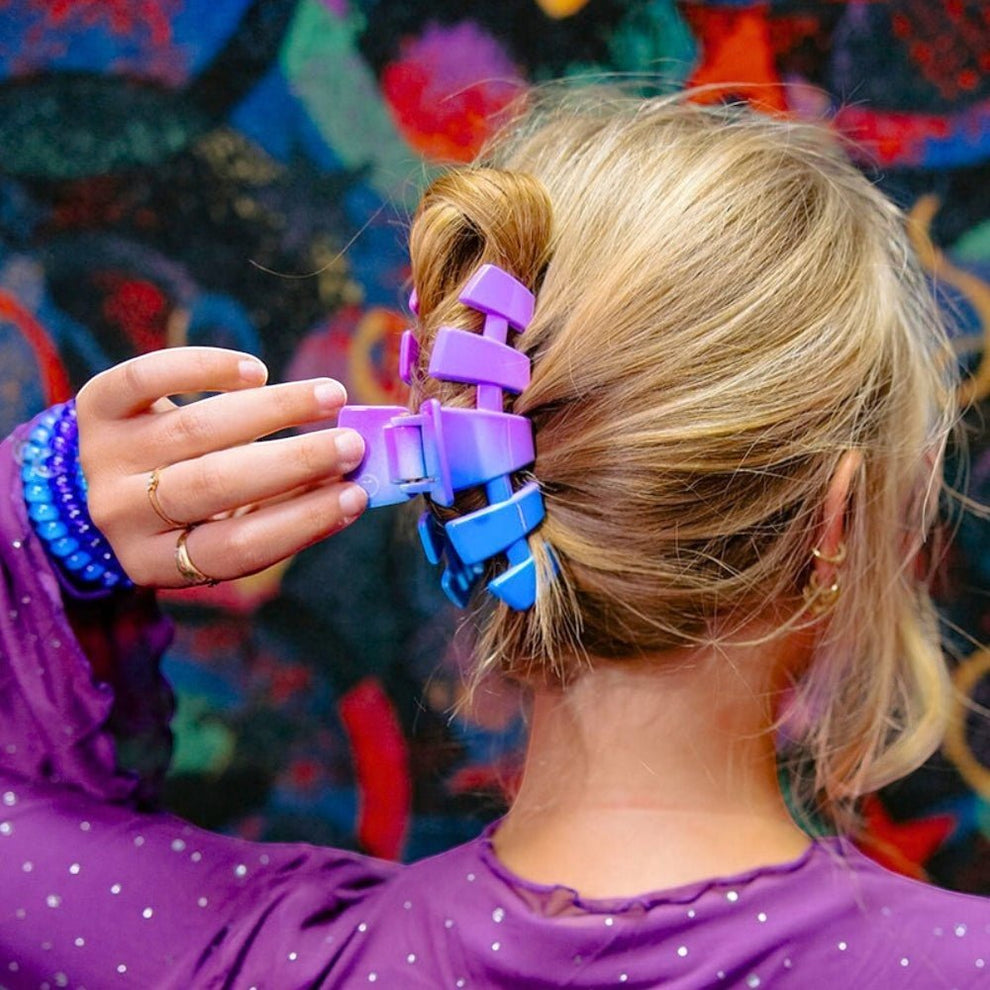 Classic Miami Vice Large Claw Clip - Hair Clips - TELETIES
