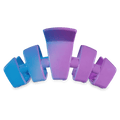 Classic Miami Vice Large Claw Clip
                in Blue Purple - Large
            