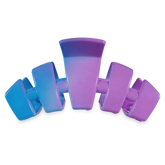 Classic Miami Vice Large Hair Clip in Blue Purple - Large