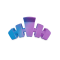 Classic Miami Vice Small Claw Clip
                in Blue Purple - Small
            