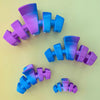 Classic Miami Vice Small Claw Clip - Hair Clips - TELETIES
