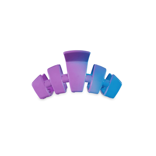 Classic Miami Vice Tiny Hair Clip in Blue Purple - Tiny