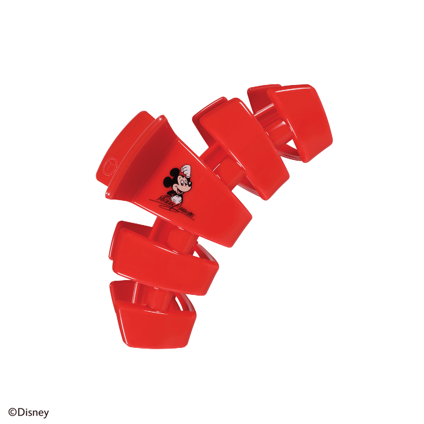 TELETIES - Classic Mickey Mouse Medium Hair Clip in Red - Medium