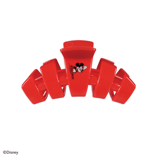 Classic Mickey Mouse Small Hair Clip in Red - Small