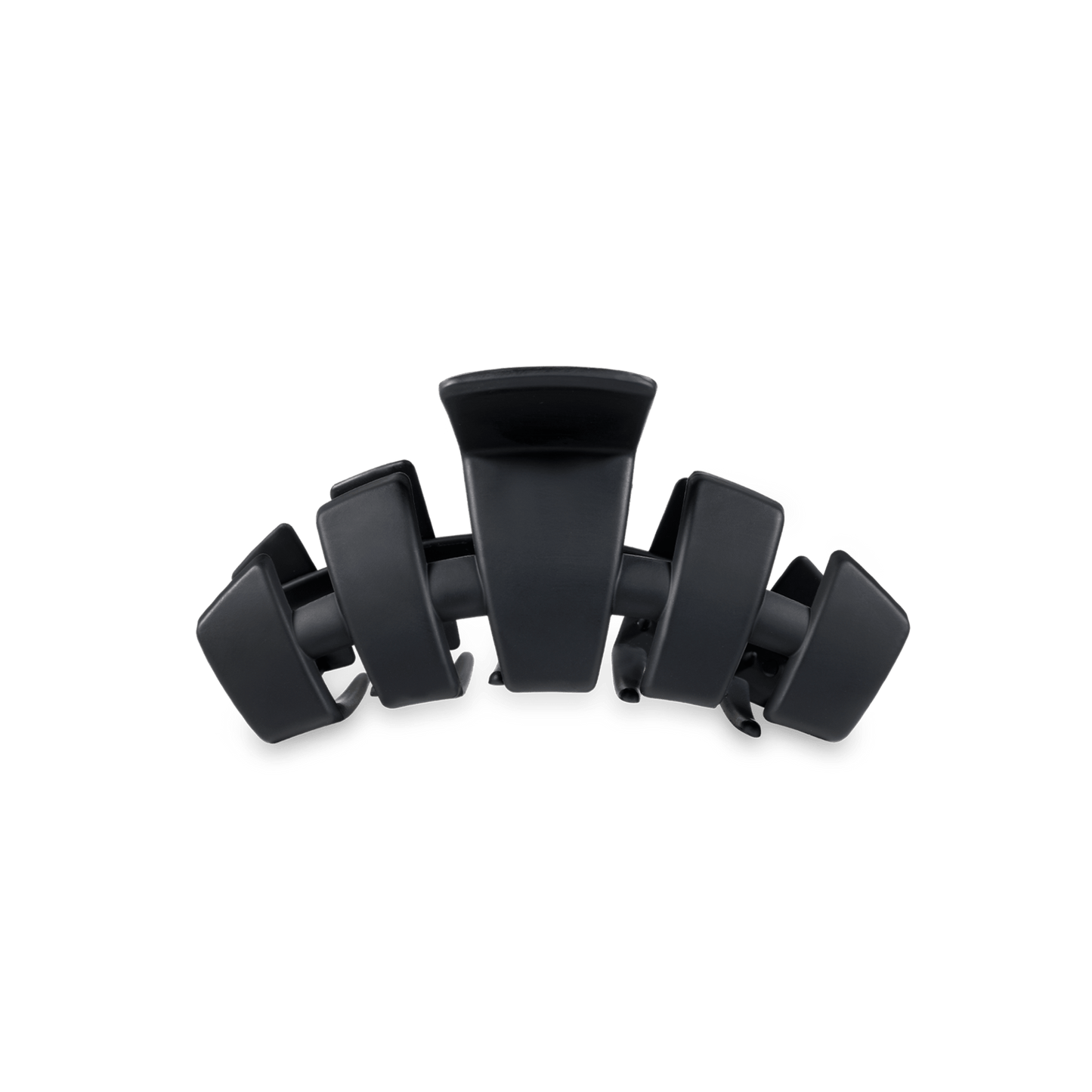 TELETIES - Classic Midnight Matte Small Hair Clip in Black - Small